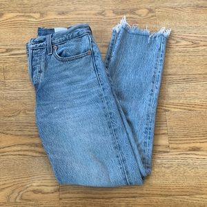 Levi’s 501 Light/Med Was Straight Leg Jeans (size 26 - waist taken in)